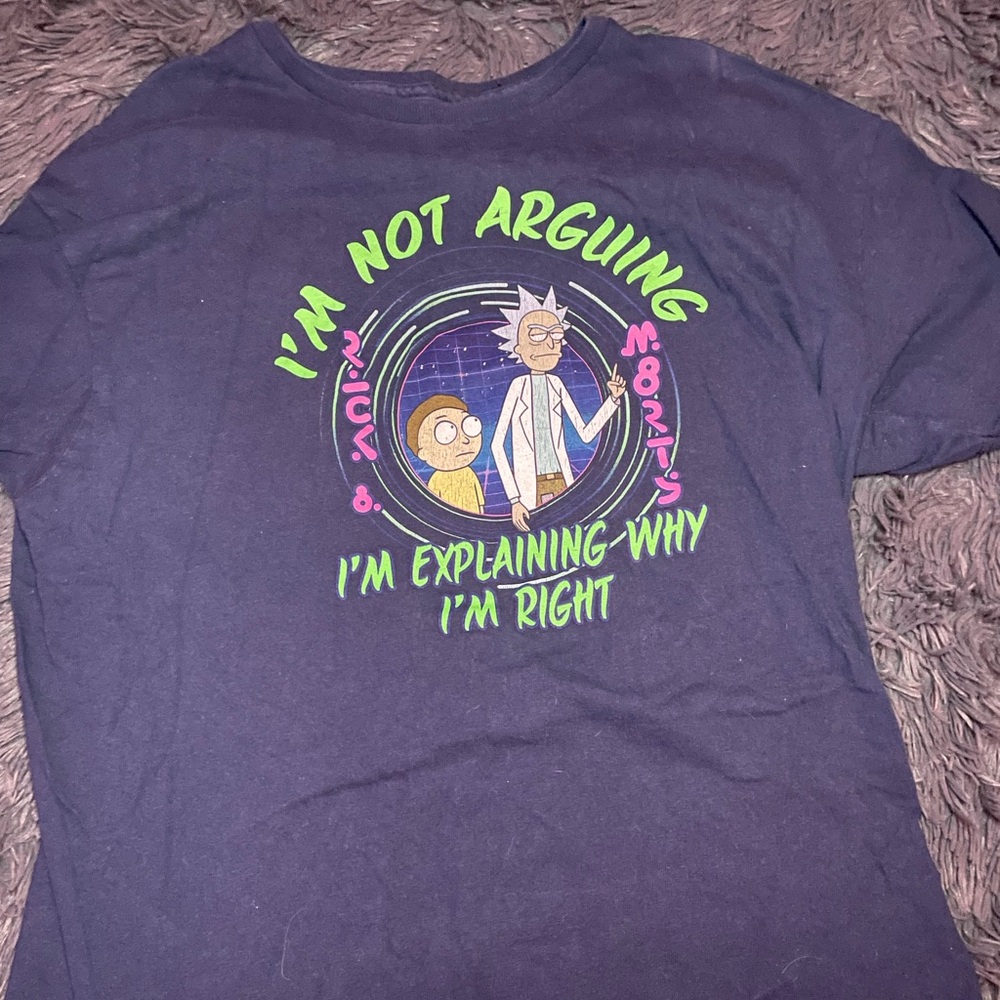 Rick and Morty shirt